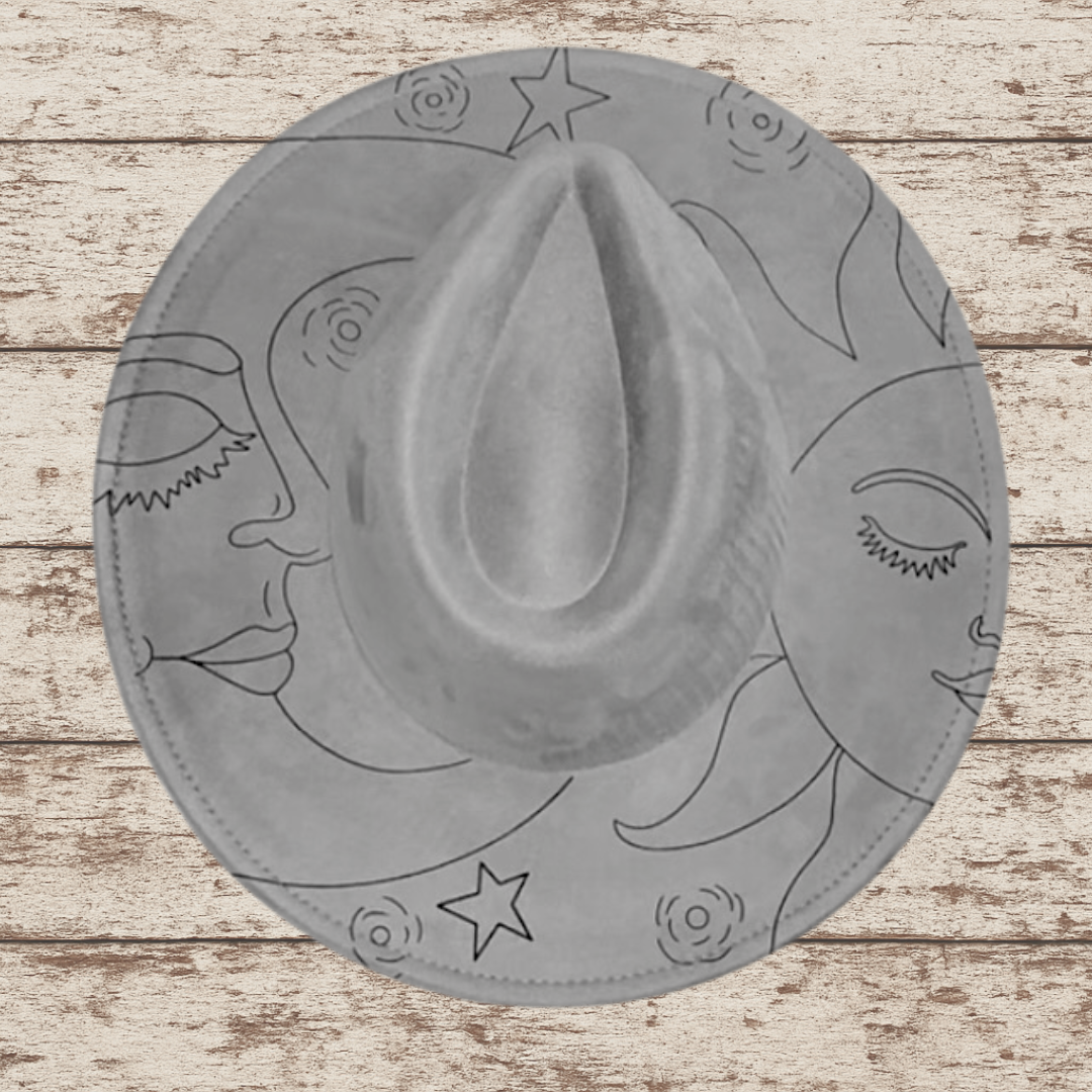 Sun & Moon Wide Brim Hat
