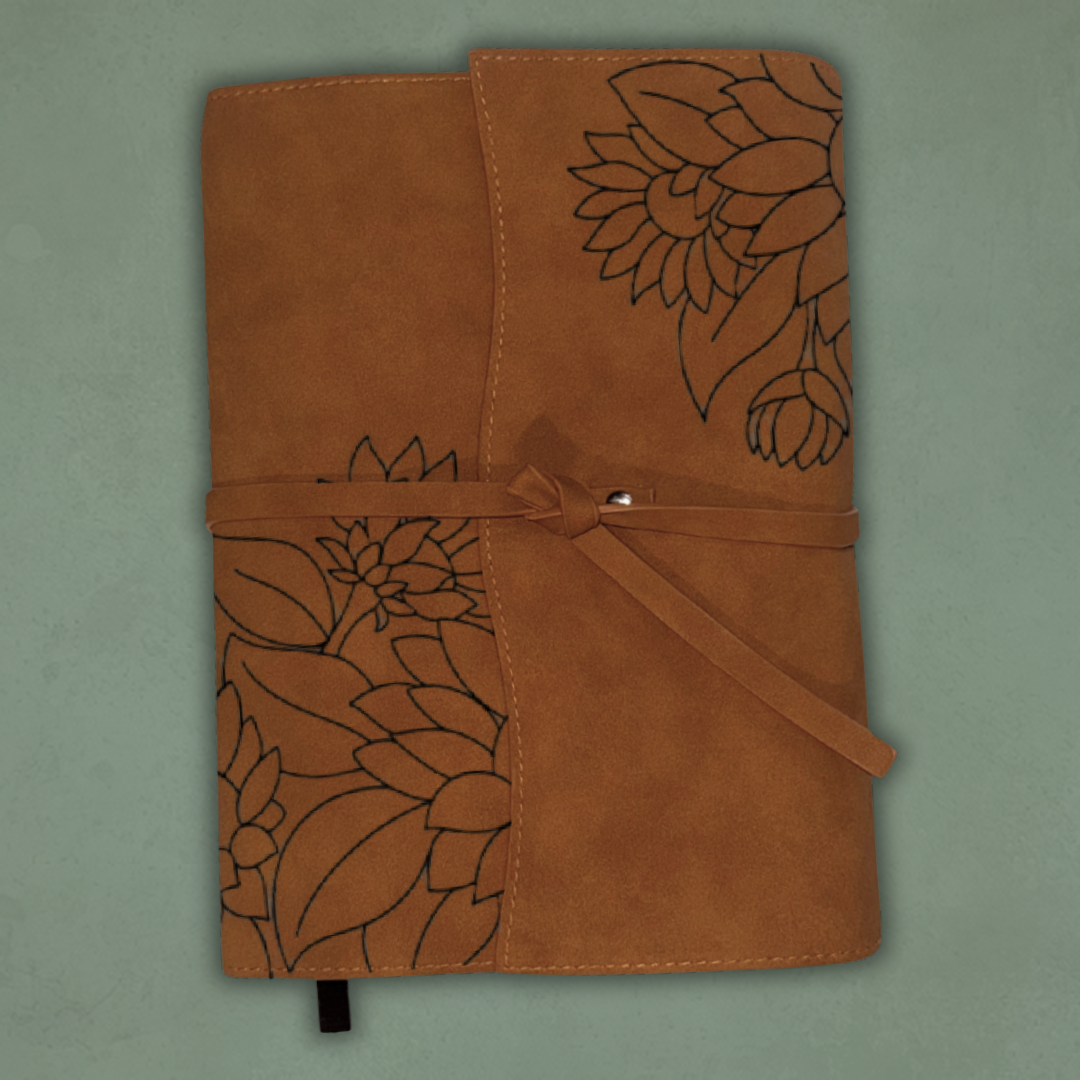 Laser Engraved Bible Covers - Sunflowers
