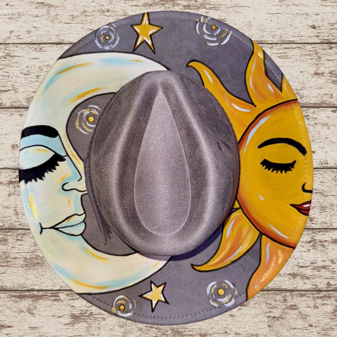 Sun & Moon Wide Brim Hat