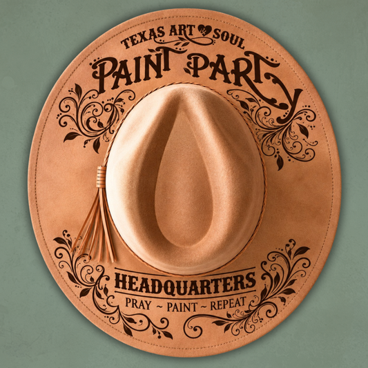 Paint Party Headquarters Wide Brim Hat