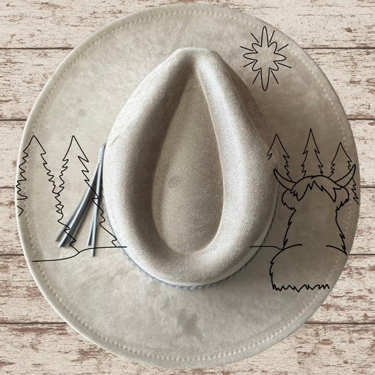 Highlander Hope Wide Brim Hat