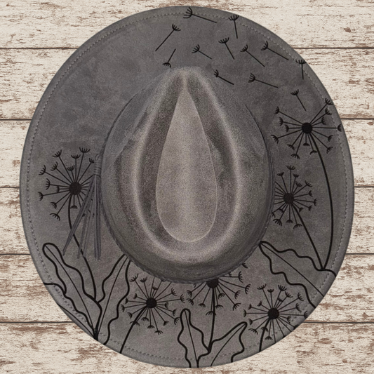 Dandelions Wide Brim Hat